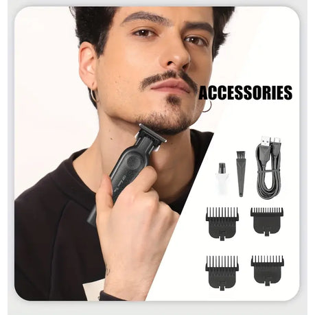 VGR V995 Professional Hair Trimmer - Cordless Rechargeable Grooming Clipper