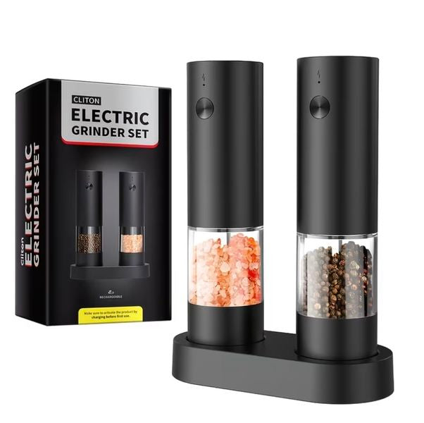 Cliton 300mAh Rechargeable Electric Pepper Grinders