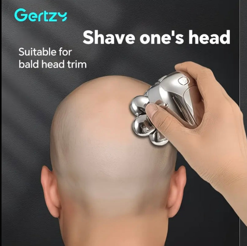 5-in-1 Rechargeable Electric Head Shaver Grooming Kit