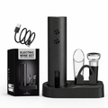 Cliton Rechargeable Eletric Wine Opener Set With Accessories