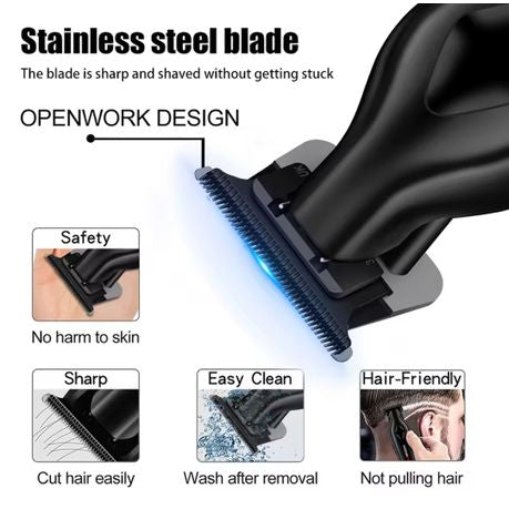 HIENA T9 Professional Hair Trimmer - Zero Gapped, Cordless & Rechargeable