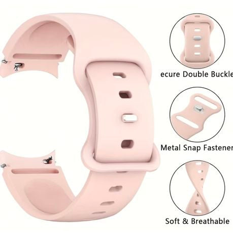 Double Row Diamond Case & Strap Compatible with Samsung Galaxy watch 7 44mm