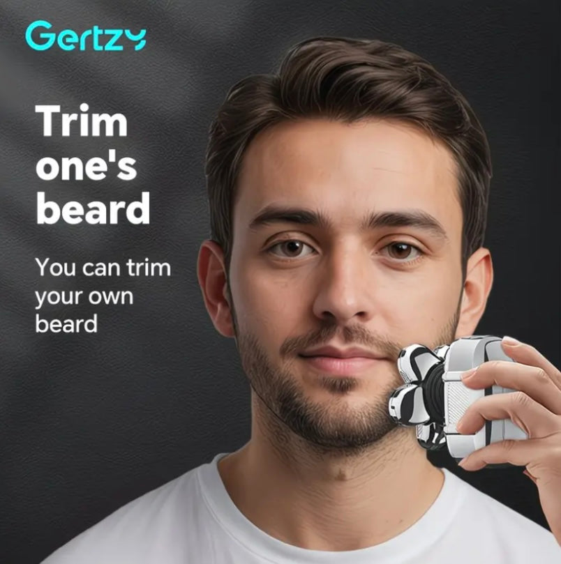 5-in-1 Rechargeable Electric Head Shaver Grooming Kit