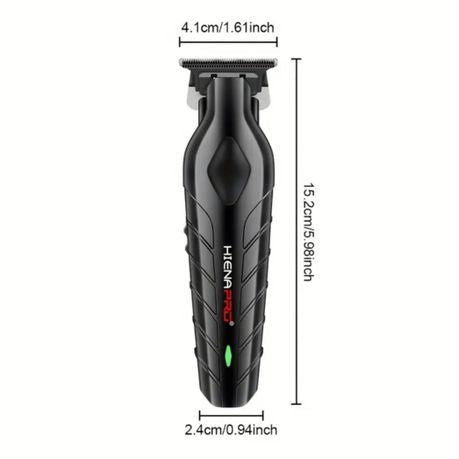 HIENA T9 Professional Hair Trimmer - Zero Gapped, Cordless & Rechargeable