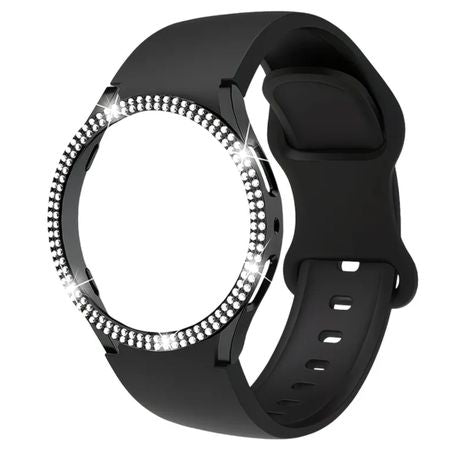 Double Row Diamond Case & Strap Compatible with Samsung Galaxy watch 7 44mm