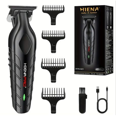 HIENA T9 Professional Hair Trimmer - Zero Gapped, Cordless & Rechargeable