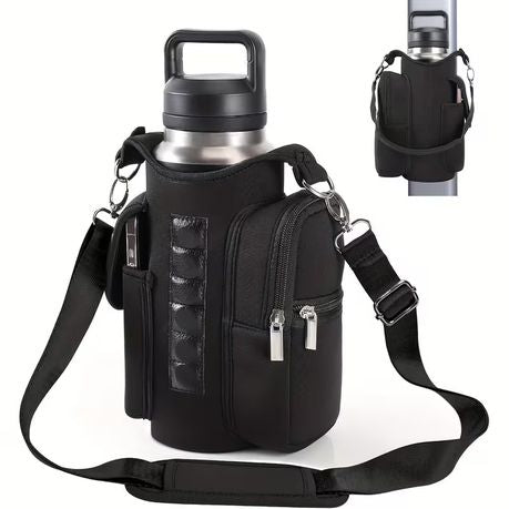 Portable Magnetic Gym Fitness Bag - For Water Bottle, Phone, Keys