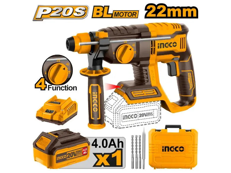 20V Lithium-Ion 22mm SDS Rotary Hammer Kit CRHLI202081
