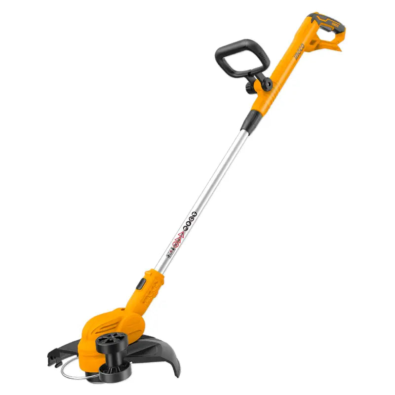INGCO Cordless 20V Lithium-Ion Grass Trimmer 90° Adjustable CGTLI20328 (Bare Unit)
