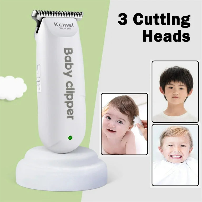Kemei KM-1319 Baby Electric Hair Clipper- Low Noise, Cordless