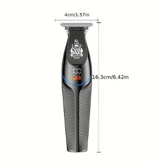 Kemei 1772 Professional Hair Trimmer - Zero Gapped, Cordless & Rechargeable