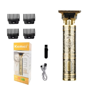 Kemei- T9 Rechargeable Cordless Hair Trimmer