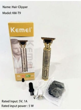 Kemei- T9 Rechargeable Cordless Hair Trimmer